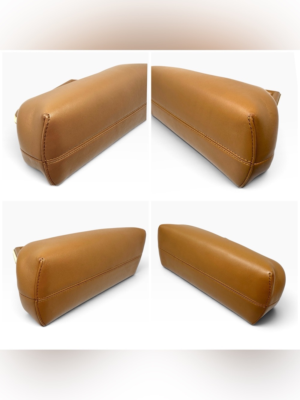✨🛍️ Fendi Light Brown Leather Fendi First Bag - Small - Picture 3 of 7